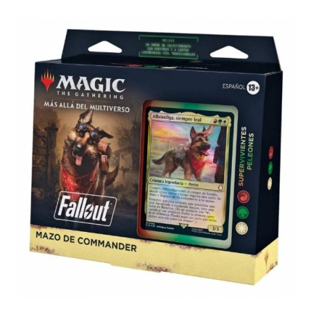 Mtg Commander Fallout Supervivientes Peleones