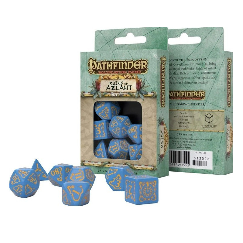 Pathfinder Ruins of Azlant Dice Set | Accesorios | Gameria