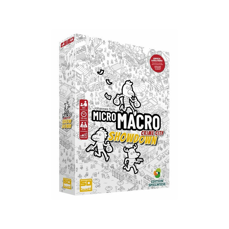 Micromacro Crime City Showdown | Juegos de Mesa | Gameria