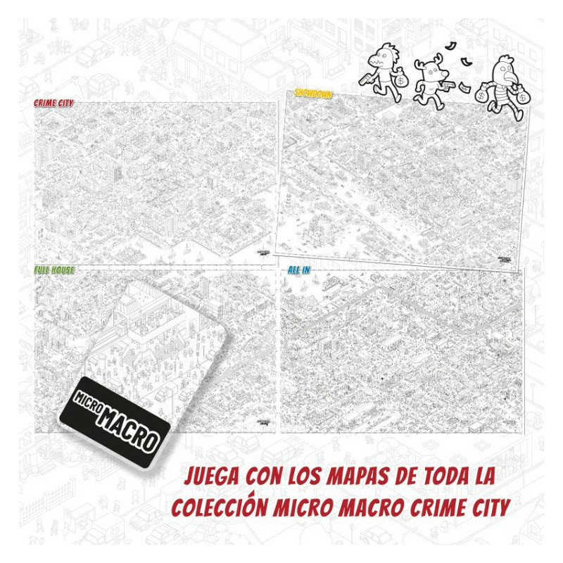 Micromacro Crime City Showdown | Juegos de Mesa | Gameria