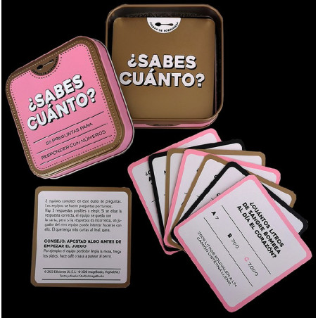 ¿Sabes cuánto?