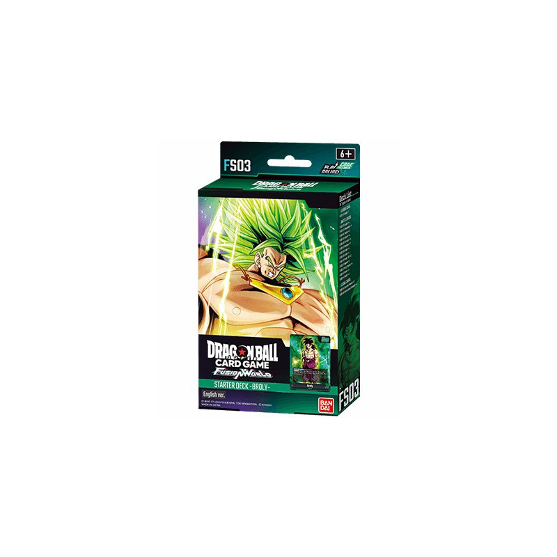 Dbs Fusion World FS03 Starter Deck Broly | Juegos de Cartas | Gameria