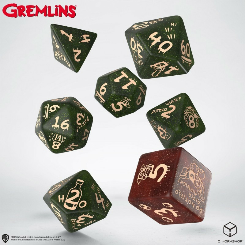 Dados Q Workshop Gremlins Dice Set | Accesorios | Gameria