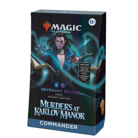 Mtg Commander Murders At Karlov Manor Revenant Recon (Inglés)