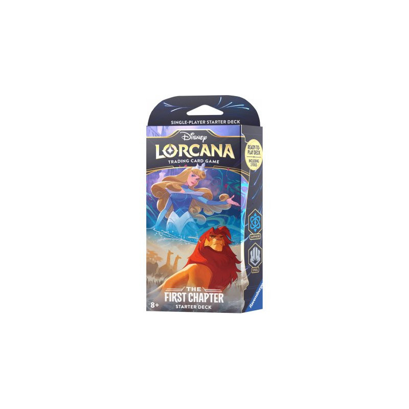 Lorcana The First Chapter Starter Deck A Steadfast Strategy (Inglés) | Juegos de Cartas | Gameria