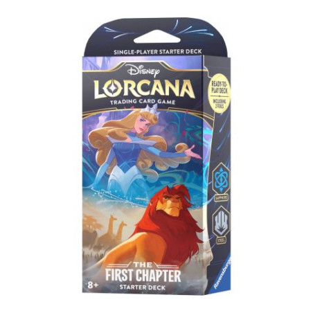 Lorcana The First Chapter Starter Deck A Steadfast Strategy (Inglés)