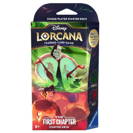Lorcana The First Chapter Starter Deck Daring And Deception (Inglés)
