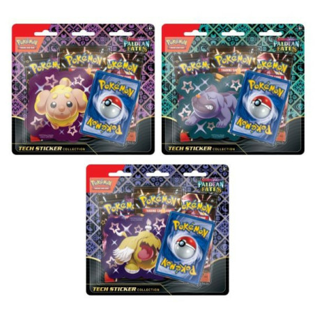 Pokemon Jcc Destinos de Paldea SV4.5 Tech Sticker