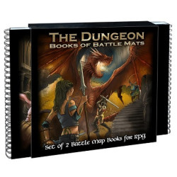 The Dungeon Books Of Battle Mats | Rol | Gameria