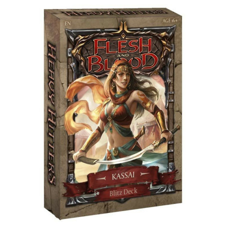 Flesh And Blood Tcg Kassai Blitz Deck (Inglés)