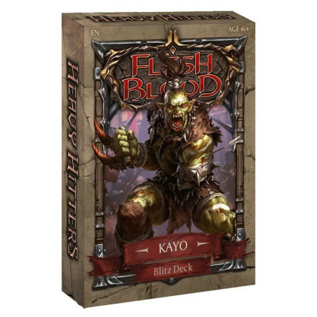 Flesh And Blood Tcg Kayo Blitz Deck (Inglés)