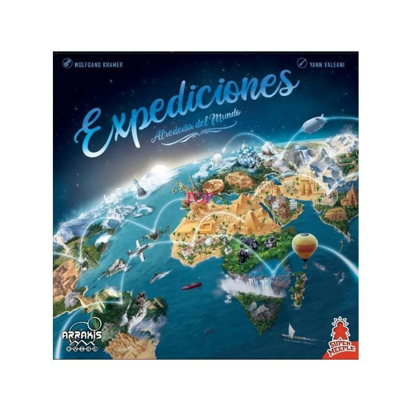 Expediciones Alrededor del Mundo | Juegos de Mesa | Gameria