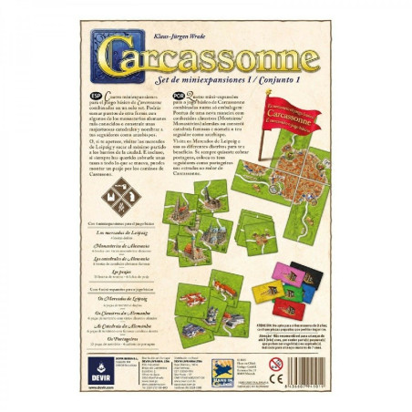 Carcassonne Set de Miniexpansiones I