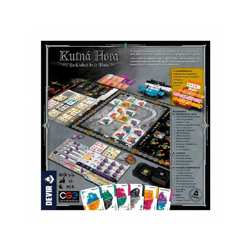 Kutná Hora La Ciudad de Plata + Carta Promo | Juegos de Mesa | Gameria