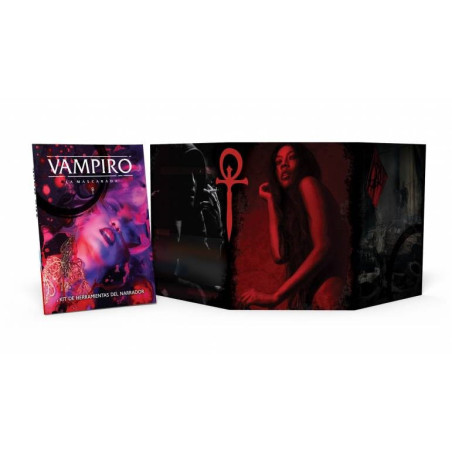 Vampiro La Mascarada 5a Edición Kit de herramientas del Narrador (Pantalla) + Copia Digital