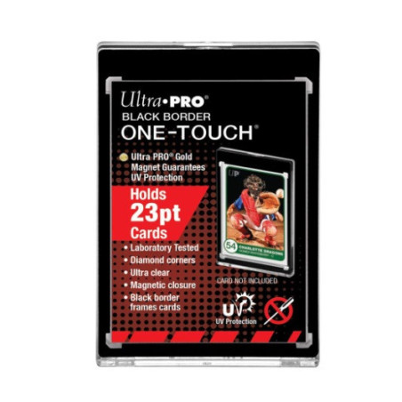 Toploader Ultra Pro 23Pt Black Border Magnetic Holder (Unitario)