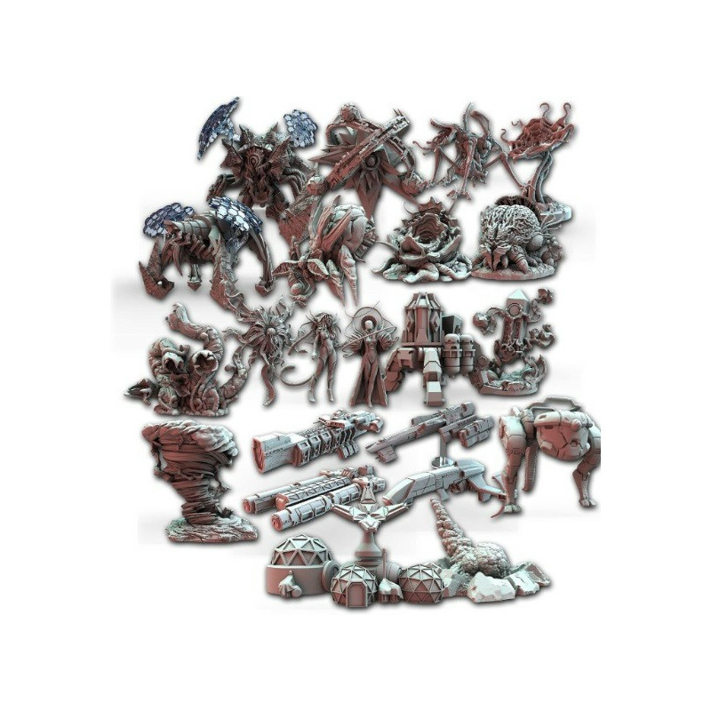 ISS Vanguard Ed. Gamefound Close Encounters Miniaturas + Stretch Goals | Juegos de Mesa | Gameria