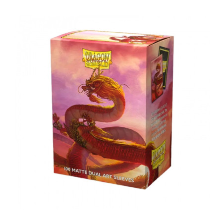Fundas Dragon Shield Dual Matte Art Wood Dragon 2024 100 Unidades