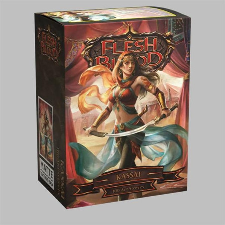 Fundas Dragon Shield Flesh & Blood Kassai 100 Unidades