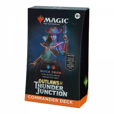 Mtg Commander Outlaws Of Thunder Junction Quick Draw (Inglés)