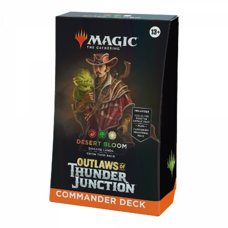 Mtg Commander Outlaws Of Thunder Junction Desert Bloom (Inglés)