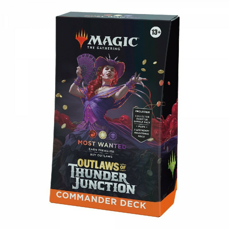 Mtg Commander Outlaws Of Thunder Junction Most Wanted (Inglés) | Juegos de Cartas | Gameria