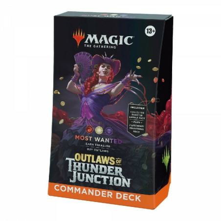 Mtg Commander Outlaws Of Thunder Junction Most Wanted (Inglés)