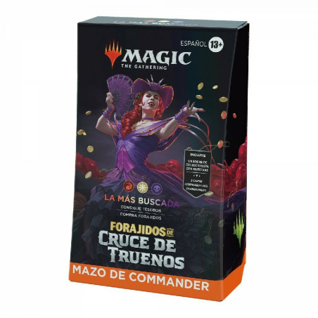 Mtg Commander Forajidos de Cruce de Truenos La Más Buscada