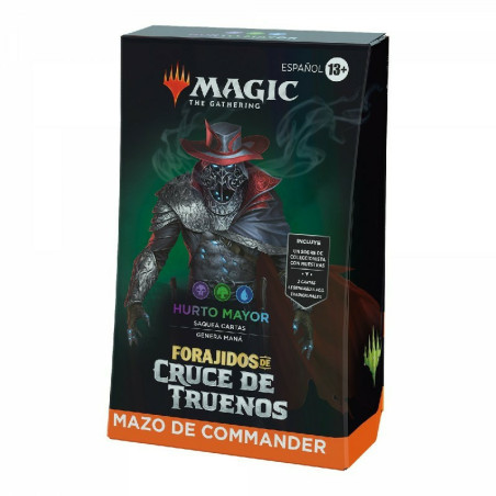 Mtg Commander Forajidos de Cruce de Truenos Hurto Mayor