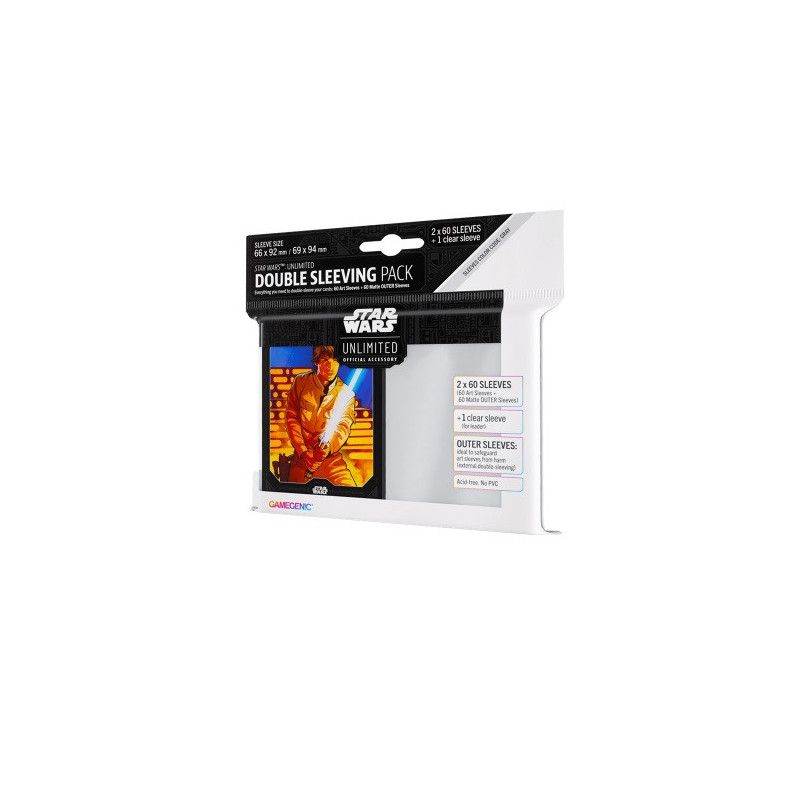 Fundas Double Star Wars Unlimited Luke Skywalker | Accesorios | Gameria