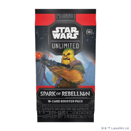 Star Wars Unlimited Spark of Rebellion Sobre (Inglés)