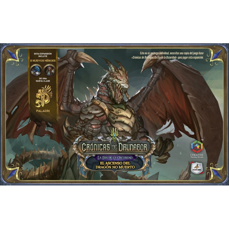 Crónicas de Drunagor El Ascenso del Dragón no Muerto | Juegos de Mesa | Gameria