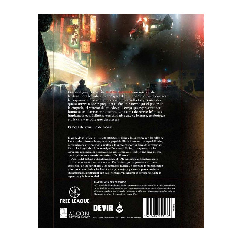 Blade Runner El Juego de Rol | Rol | Gameria