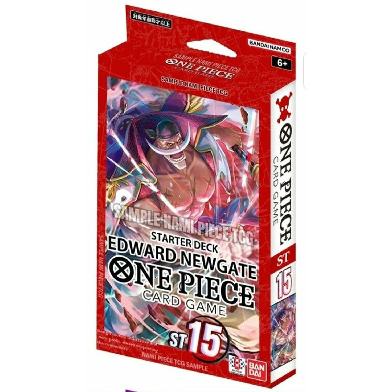 One Piece Card Game Edward Newgate Starter Deck 15 | Juego de Cartas | Gameria