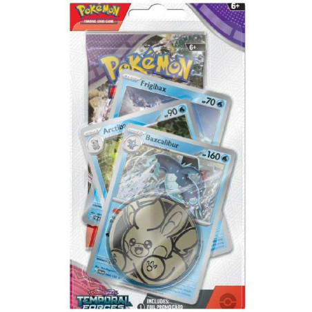 Pokémon Jcc Premium Checklane Blister SV5 Temporal Forces (Inglés)