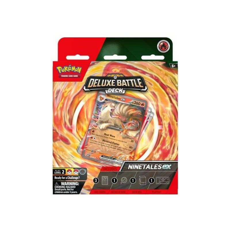 Pokémon Jcc Deluxe Battle Deck 2024 (Ninetales Ex) (Inglés) | Juegos de Cartas | Gameria