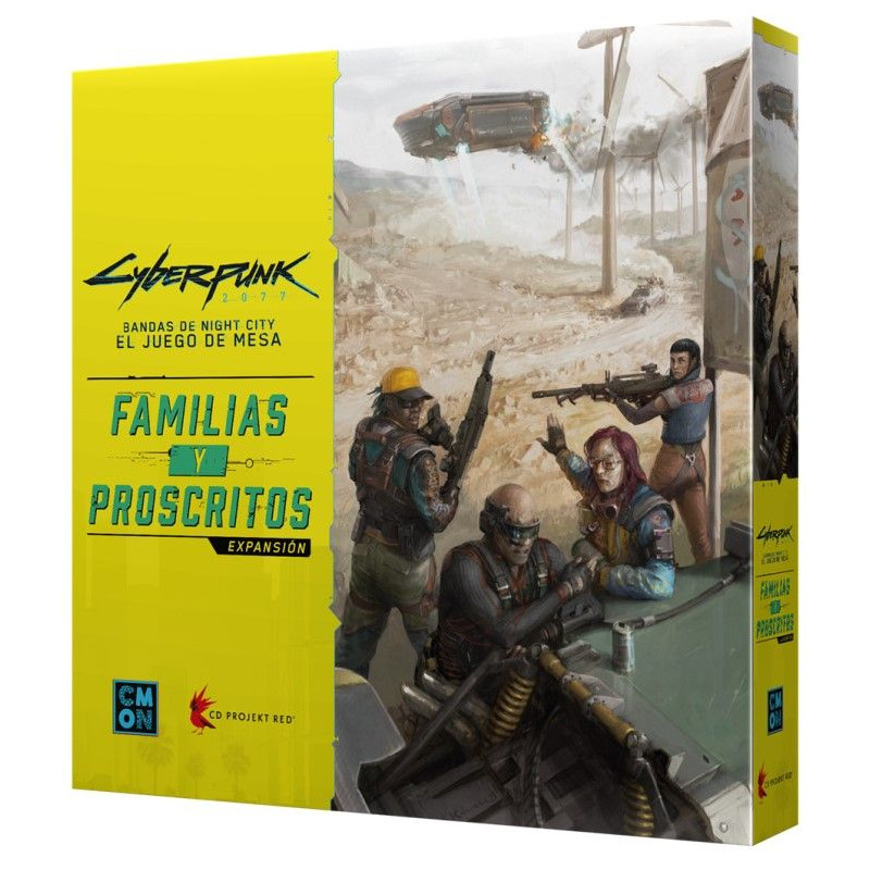 Cyberpunk 2077 Familias y Proscritos | Juegos de Mesa | Gameria