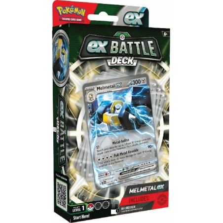 Pokémon Jcc Melmetal Ex Battle Deck (Inglés)