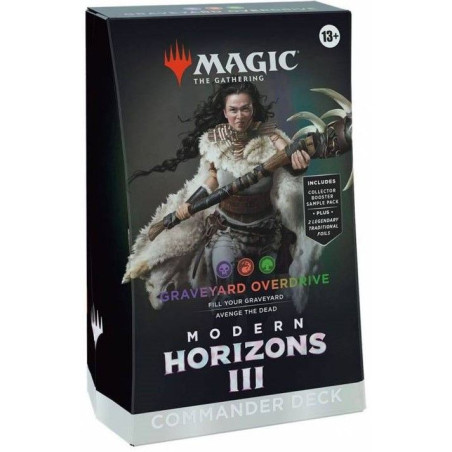 Mtg Commander Modern Horizons 3 Graveyard Overdrive (Inglés)