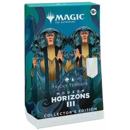 Mtg Commander Modern Horizons 3 Tricky Terrain Collector's Edition (Inglés)