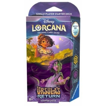Lorcana Ursula's Return Starter Deck Amber/Amethyst (Inglés)