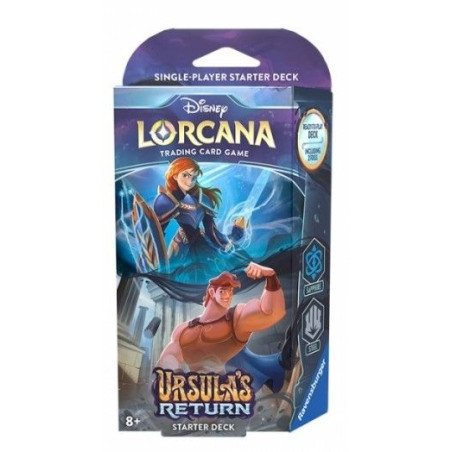 Lorcana Ursula's Return Starter Deck Sapphire/Steel (Inglés)