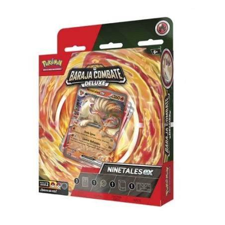 Pokémon Jcc League Baraja de Combate Deluxe Ninetales