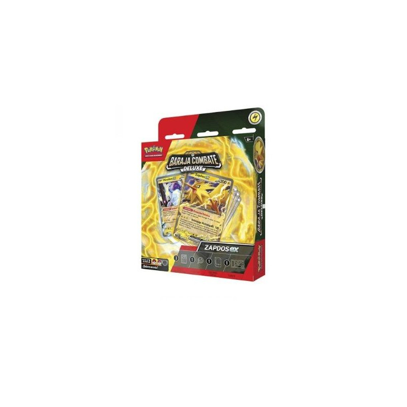 Pokémon Jcc League Baraja de Combate Deluxe Zapdos | Juego de Cartas | Gameria