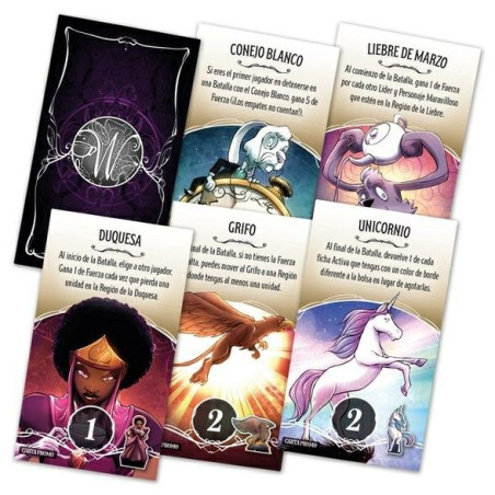 Wonderland's War Cartas Promocionales
