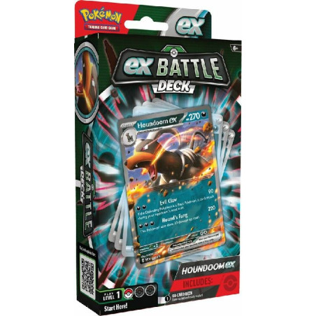 Pokémon Jcc Houndoom Ex Battle Deck (Inglés)