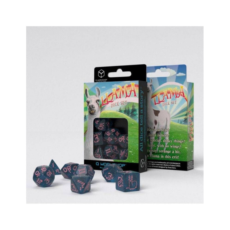 Dados Sparkling Llama | Accesorios | Gameria