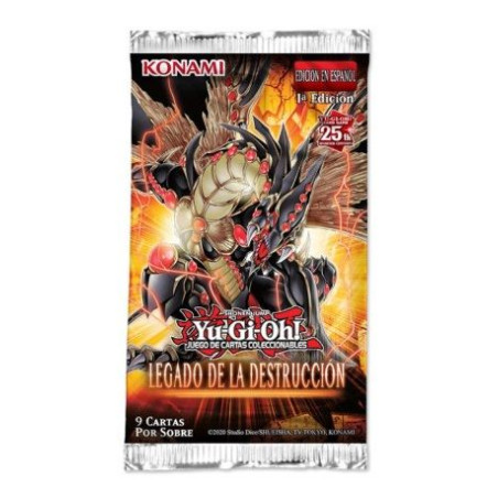 Tcg Yugioh Legado de la Destrucción Sobre