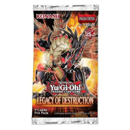 Tcg Yugioh Legacy of Destruction Sobre (inglés)