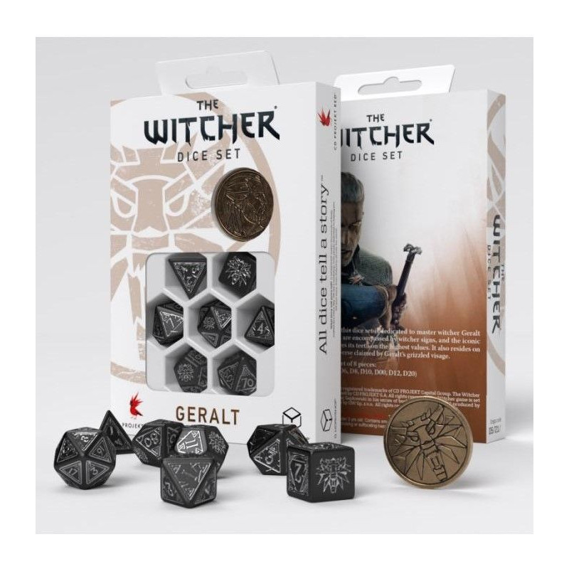 Dados The Witcher Geralt Silver Sword | Accesorios | Gameria